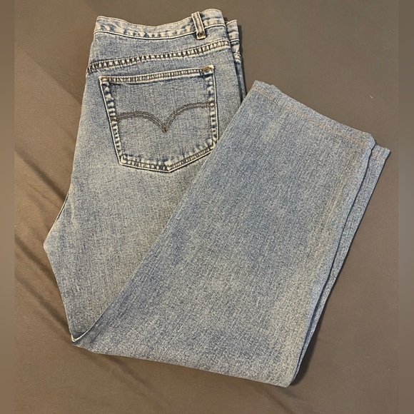 Levi's Denim - Levi’s Jeans Vintage Mom Jean Straight Leg 40” Waist Altered Hem